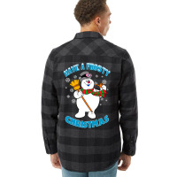 Frosty The Snowman Blue Flannel Shirt | Artistshot