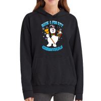 Frosty The Snowman Blue Vintage Hoodie | Artistshot