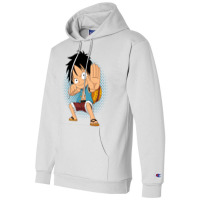 Luffy Jet Gift Red Champion Hoodie | Artistshot