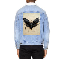 Ephemeral As The Crow Flies Unisex Sherpa-lined Denim Jacket | Artistshot