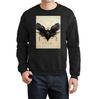 Ephemeral As The Crow Flies Crewneck Sweatshirt | Artistshot