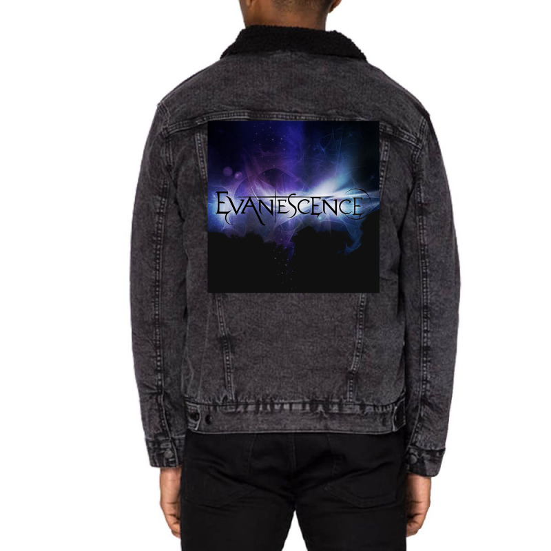 The Evanescence   Vintage Unisex Sherpa-lined Denim Jacket | Artistshot