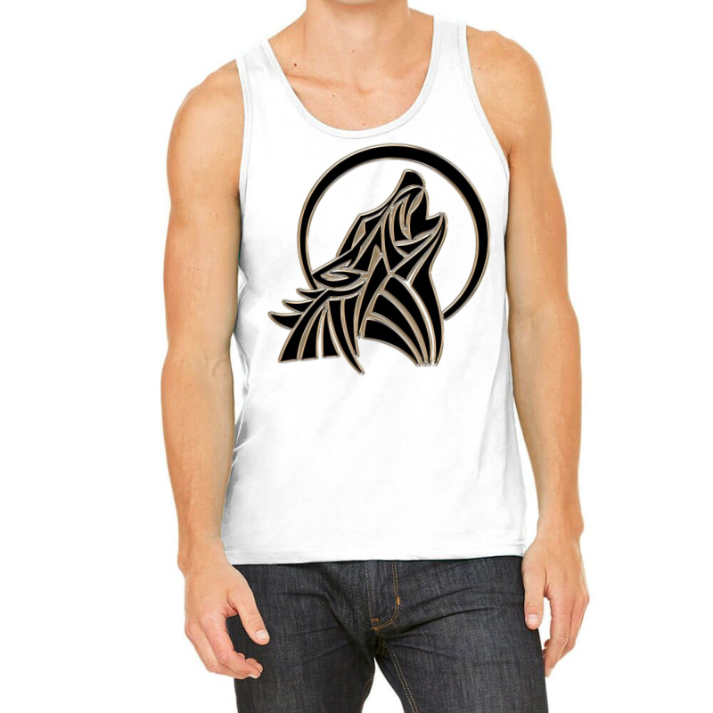 The Glass Wolf Baby Yellow Tank Top | Artistshot