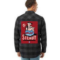 The Hold Steady Cover Bear And Penguin Baby Girl Flannel Shirt | Artistshot