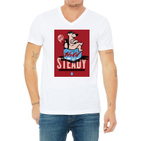 The Hold Steady Cover Bear And Penguin Baby Girl V-neck Tee | Artistshot