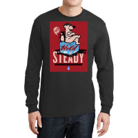 The Hold Steady Cover Bear And Penguin Baby Girl Long Sleeve Shirts | Artistshot