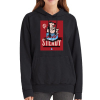 The Hold Steady Cover Bear And Penguin Baby Girl Vintage Hoodie | Artistshot