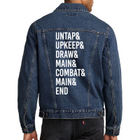 Magic The Gathering Game Phases Baby Trending Men Denim Jacket | Artistshot