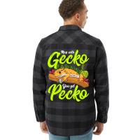 Mess With Gecko You Get Green Red Flannel Shirt | Artistshot