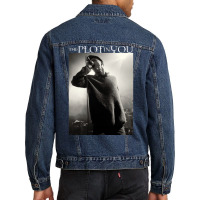 The Plot In You Landon Live   Funny Men Denim Jacket | Artistshot