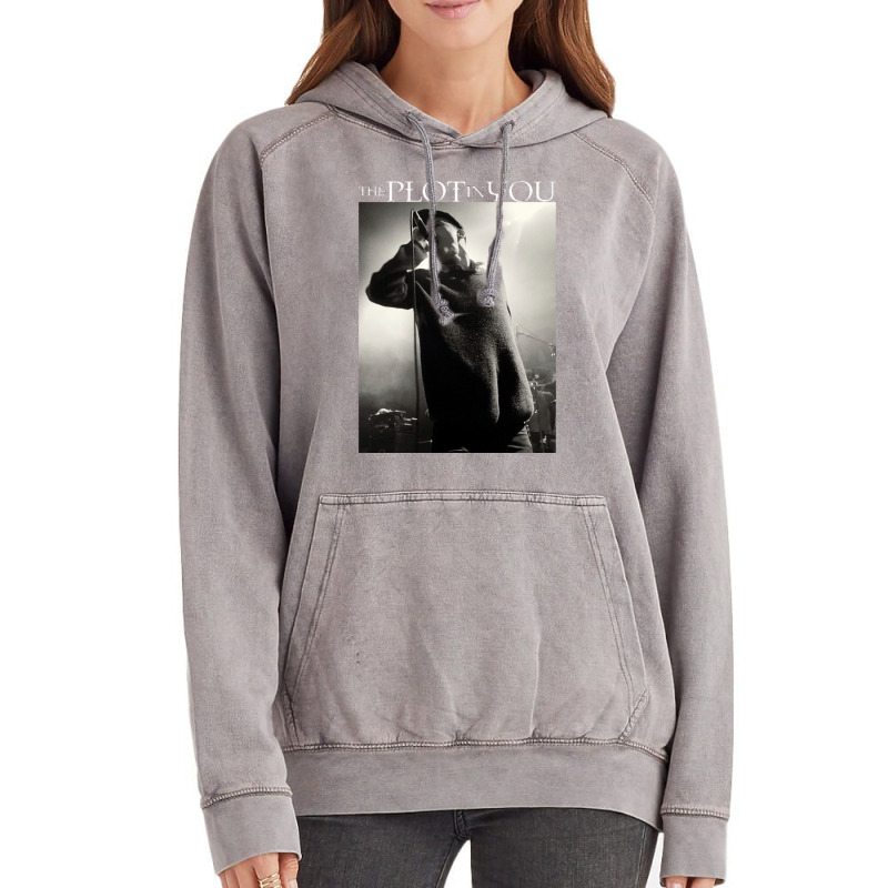 The Plot In You Landon Live   Funny Vintage Hoodie | Artistshot