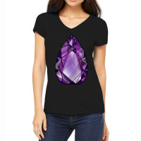 Hot Trend Amethyst Women's V-neck T-shirt | Artistshot