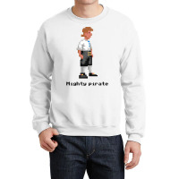 Mighty Pirate Baby 70s Crewneck Sweatshirt | Artistshot