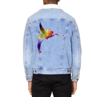 Tinkerbell In Watercolor Baby Trending Unisex Sherpa-lined Denim Jacket | Artistshot