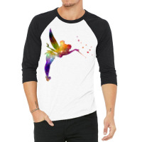 Tinkerbell In Watercolor Baby Trending 3/4 Sleeve Shirt | Artistshot