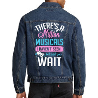 Million Musicals Baby Gift Men Denim Jacket | Artistshot