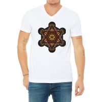 Metatrons Cube  Sacred Geometry Baby Summer V-neck Tee | Artistshot