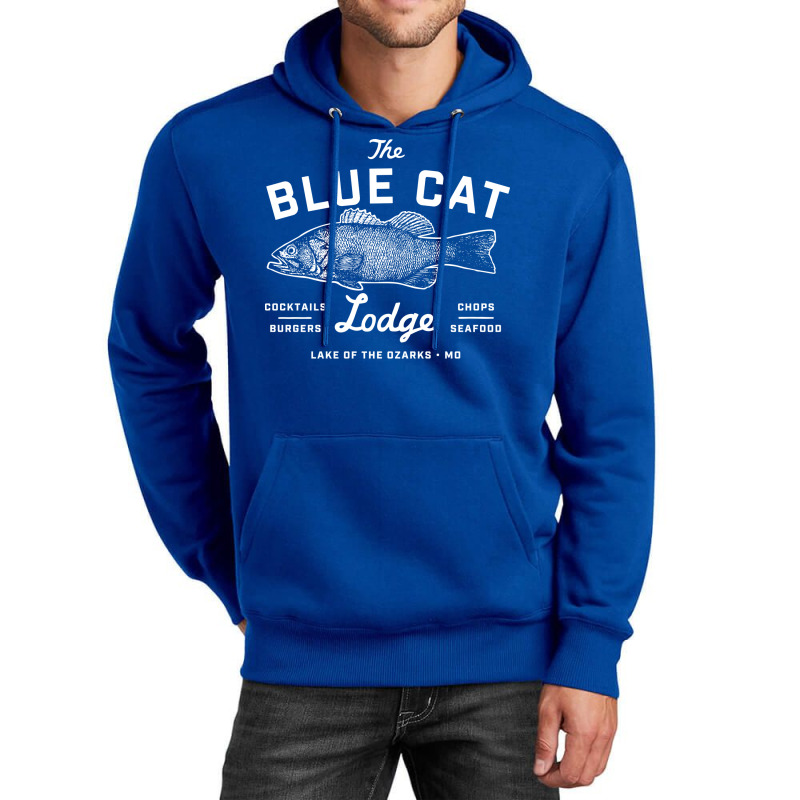 Ozark Blue Cat Lodge Missouri Gift Unisex Hoodie | Artistshot