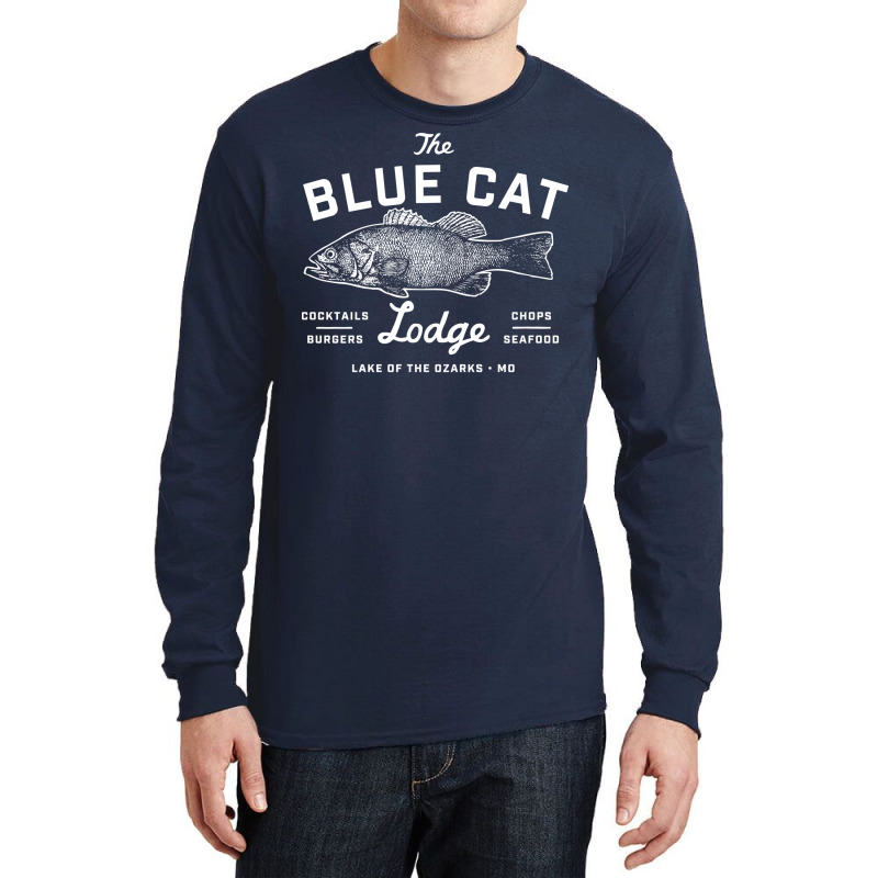 Ozark Blue Cat Lodge Missouri Gift Long Sleeve Shirts | Artistshot