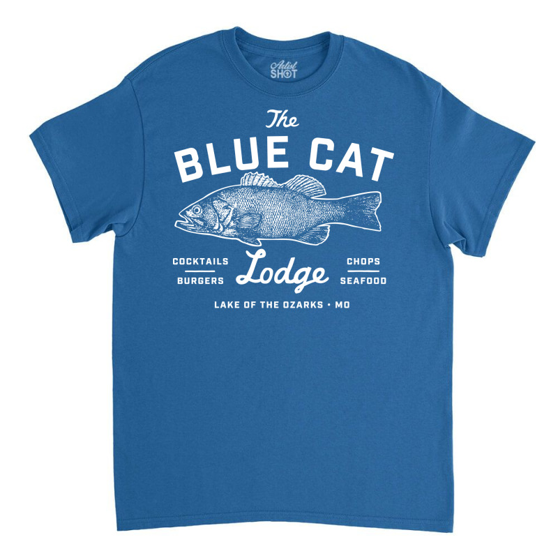 Ozark Blue Cat Lodge Missouri Gift Classic T-shirt | Artistshot