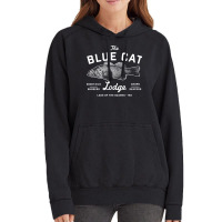 Ozark Blue Cat Lodge Missouri Gift Vintage Hoodie | Artistshot