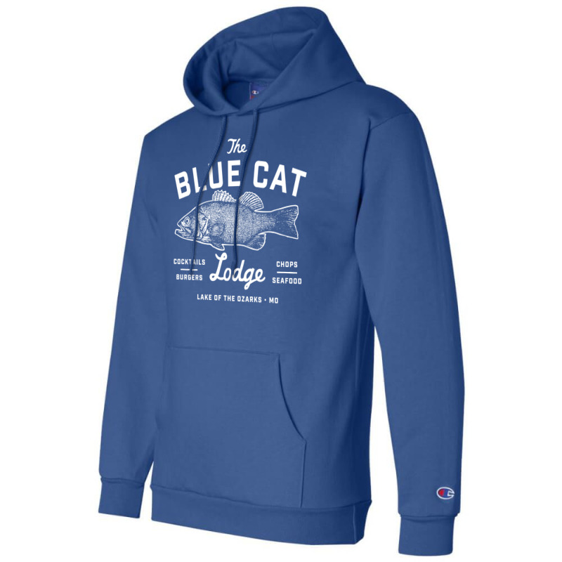 Ozark Blue Cat Lodge Missouri Gift Champion Hoodie | Artistshot