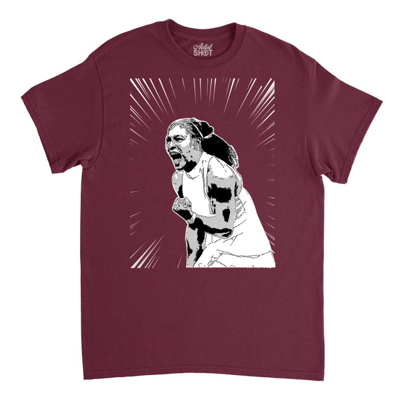 Serena Williams Slim Fit T Women Unisex Basic Novelty Tees Graphics Fe Classic T-shirt by peyroubernedc | Artistshot