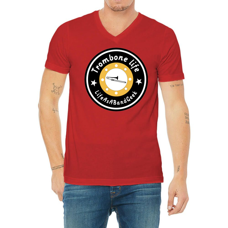 Trombone Life Classic  Funny V-neck Tee | Artistshot