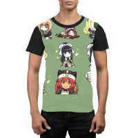 [ Sale ] Overlord Albedo  Chibi Pack  06 Graphic T-shirt | Artistshot