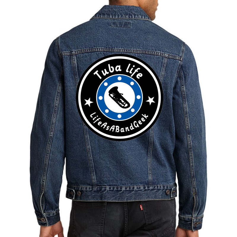 Tuba Life Classic  Vintage Men Denim Jacket | Artistshot