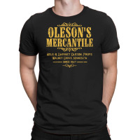 Olesons Mercantile From Little House On The Prairie T-shirt | Artistshot