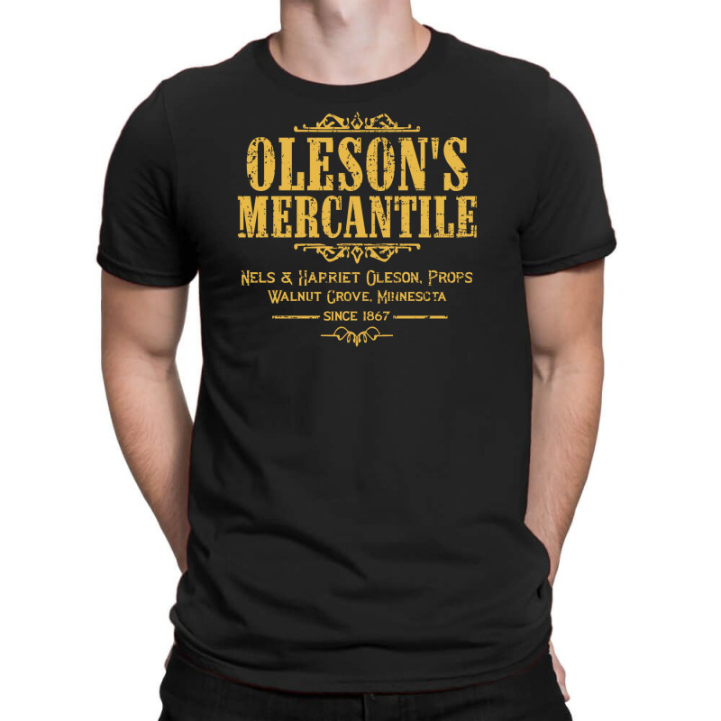 Olesons Mercantile From Little House On The Prairie T-Shirt by fizzoviklea | Artistshot