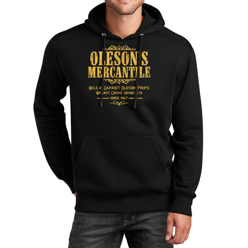 Olesons Mercantile From Little House On The Prairie Unisex Hoodie by fizzoviklea | Artistshot