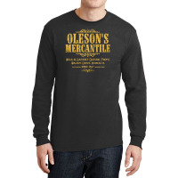 Olesons Mercantile From Little House On The Prairie Long Sleeve Shirts | Artistshot