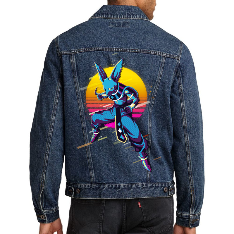 Beerus Men Denim Jacket by apeinz | Artistshot