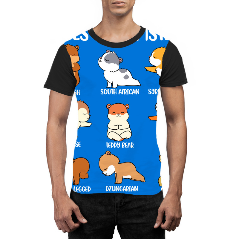 Types Of Hamsters Funny Hamster Music Girl Graphic T-shirt | Artistshot