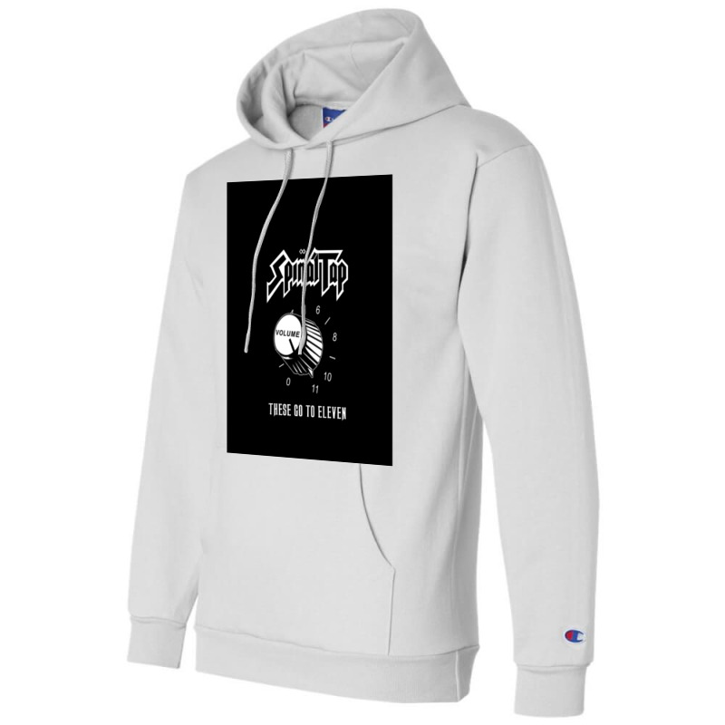 These Go To 11 Graphic  Funny Champion Hoodie | Artistshot