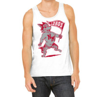 Vintage Looking Unm Lobos Yellow Red Tank Top | Artistshot