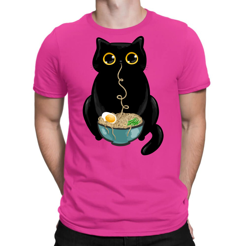 Ramen Cat Love T-Shirt by fizzoviklea | Artistshot