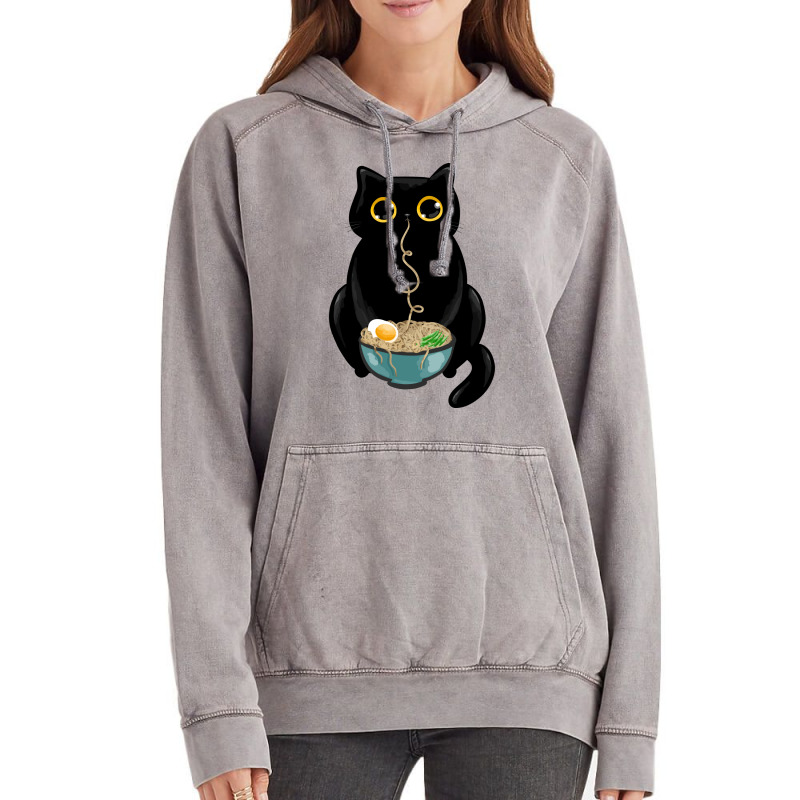 Ramen Cat Love Vintage Hoodie by fizzoviklea | Artistshot