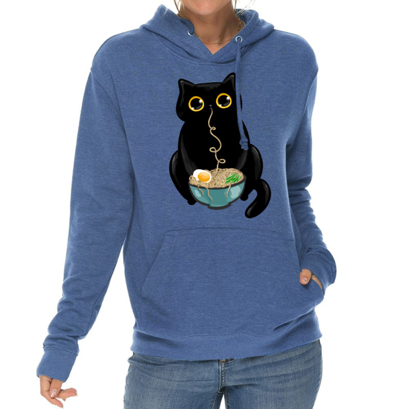 Ramen Cat Love Lightweight Hoodie by fizzoviklea | Artistshot