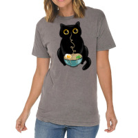 Ramen Cat Love Vintage T-shirt | Artistshot