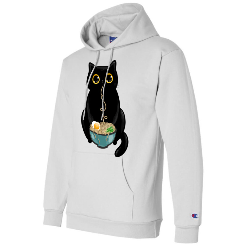 Ramen Cat Love Champion Hoodie by fizzoviklea | Artistshot