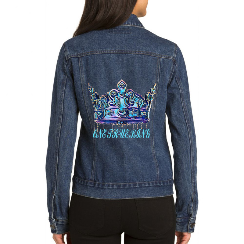 Otk Network Ladies Denim Jacket by JARONEED | Artistshot