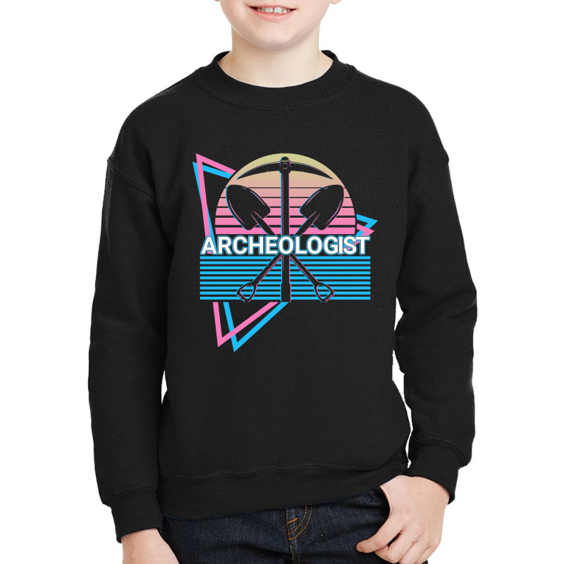 Hot Trend Archeologist Archeology Vaporwave Aesthetic Retro Gift Youth Sweatshirt by Box Bingham | Artistshot