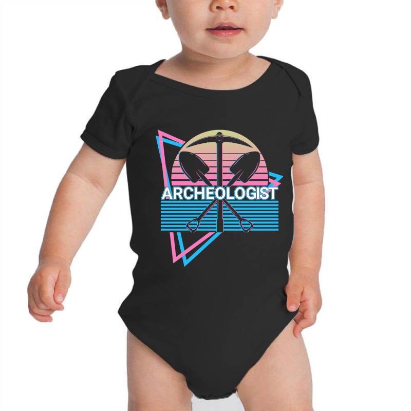 Hot Trend Archeologist Archeology Vaporwave Aesthetic Retro Gift Baby Bodysuit by Box Bingham | Artistshot