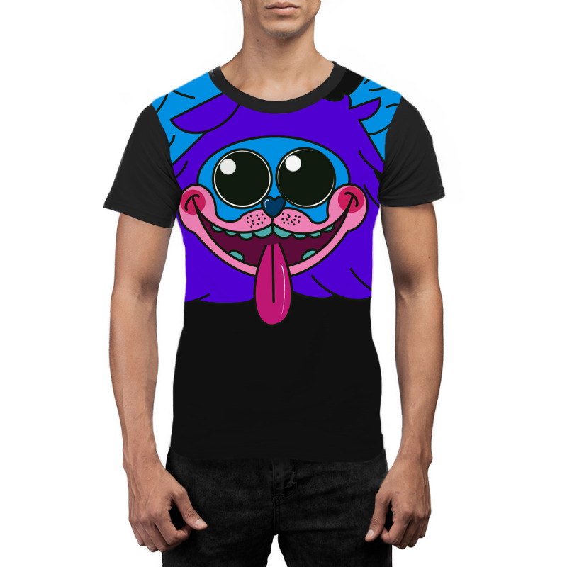 Pj Pug A Pillar Poppy Playtime Music 80s  (1) (1) Graphic T-shirt | Artistshot