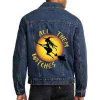 Toutes Ces Sorcières Tri Blend Men Denim Jacket | Artistshot