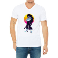 Evil Saiyan V-neck Tee | Artistshot