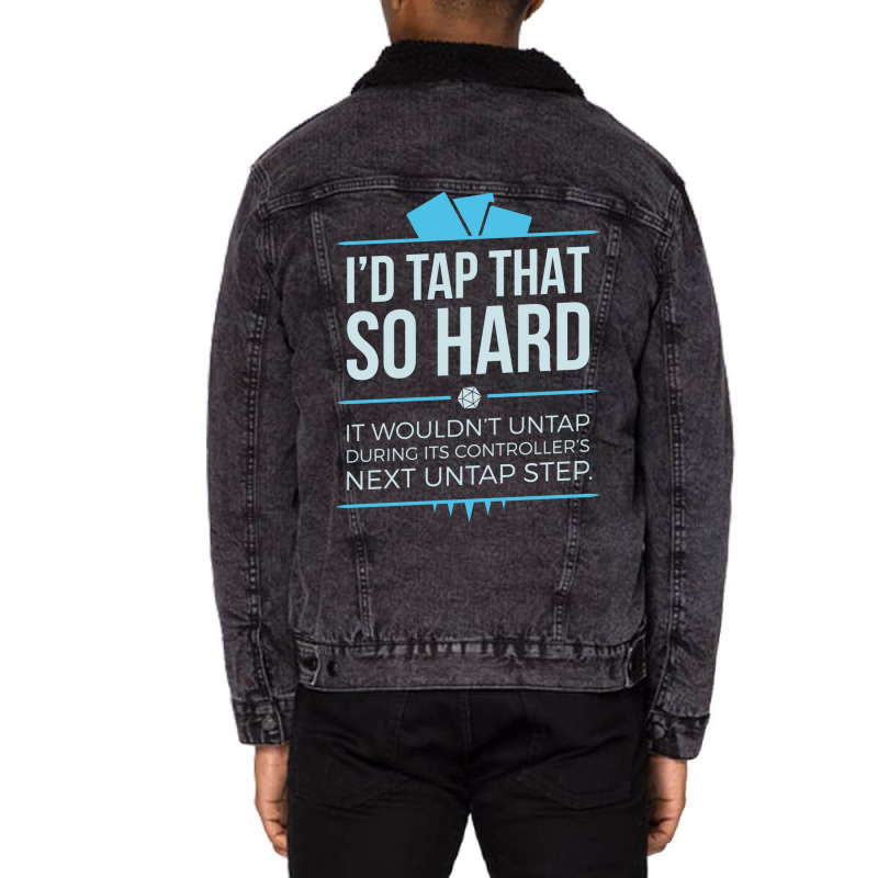 Tap That Love Unisex Sherpa-lined Denim Jacket | Artistshot